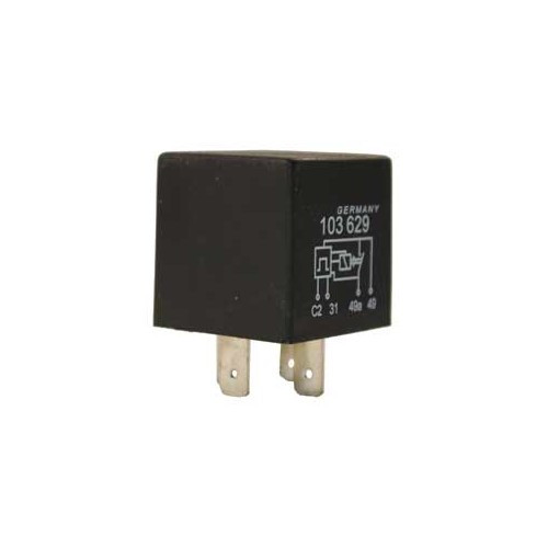 12 volt 4-pin direction indicator light relay (with Warning) for towing - VC31201