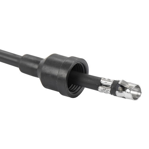 Mazo de cables de bujías negro para VOLKSWAGEN Combi Split (-07/1967) - BERU - VC32118