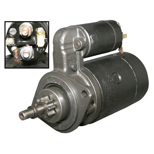 Motor de arranque de 6 voltios reacondicionado BOSCH / original para Volkswagen Escarabajo  - VC35303