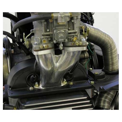 CSP intake pipes for IDF / DRLA 44 mm carburetors on Type 1 engines - set of 2 - VC40006