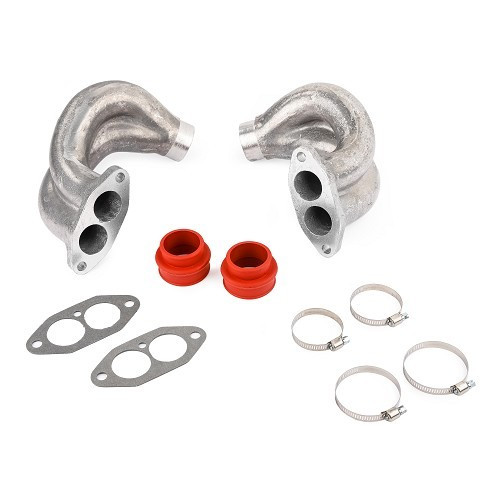 Double inlet manifolds for Type 1 engines on Volkswagen Beetle and Combi - 2 pieces