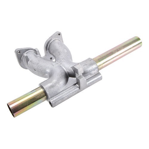 Aluminium toevoerleiding voor 1 centrale carburateur IDF / DRLA op motor type 1 - VC40600