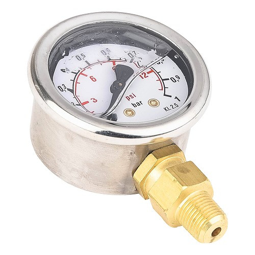 Indicador de pressão da gasolinaSytec - 0-15 psi - VC44612