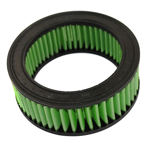  Filtro de ar cromado Performances "GREEN" no carburador Solex para Volkswagen Carocha  - VC45202-3 