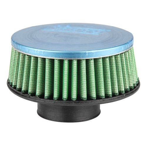  GREEN chrome performance air filter on Solex carburetor for Volkswagen Beetle  - VC45204 