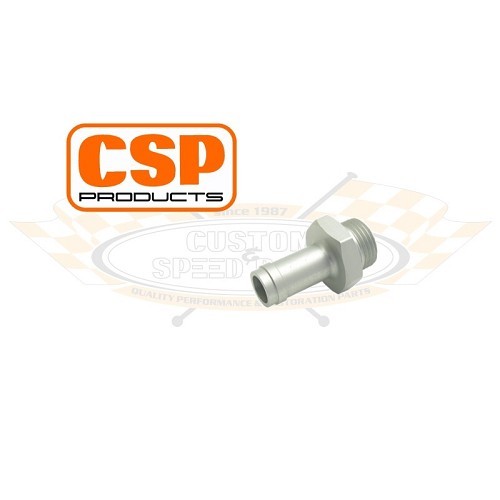 Adaptateur Full flow CSP gris M18x1.5