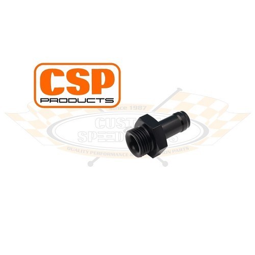 Adaptador CSP de fluxo total M18x1,5 preto - VC50217