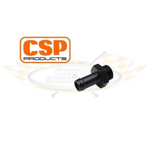  Adaptador CSP de fluxo total M18x1,5 preto - VC50217 