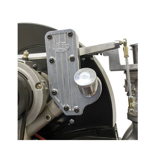  Caixa em alumínio de enchimento de respirador de óleo EMPI para purga do motor Tipo 1 - VC50716-1 