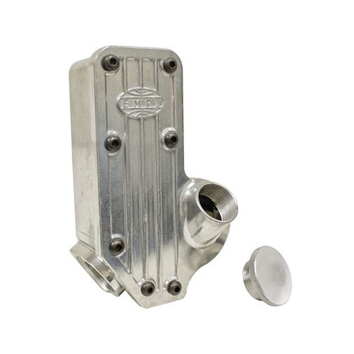     
                
                
    Aluminium EMPI oil refilling / breather box for the ventilation of a Type 1 engine - VC50716
