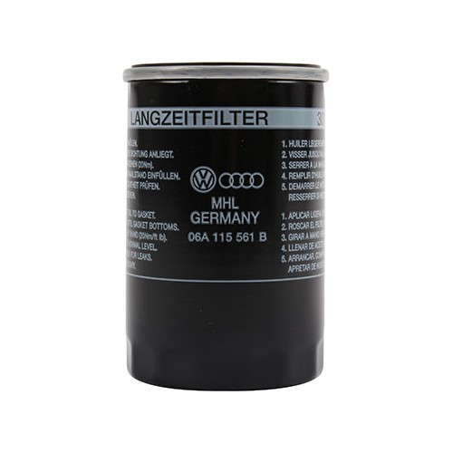  Cartouche de filtre à huile origine VW pour Coccinelle Mexico 94 ->99 - VC51104 