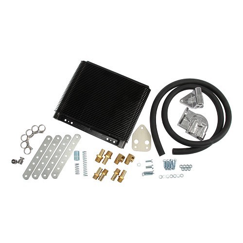  Kit de radiador de óleo exterior com 72 elementos para Volkswagen Carocha e Kombi - VC51408 