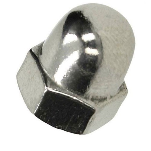 1 Domed chrome nut for drain plate, engine Type 1 & CT