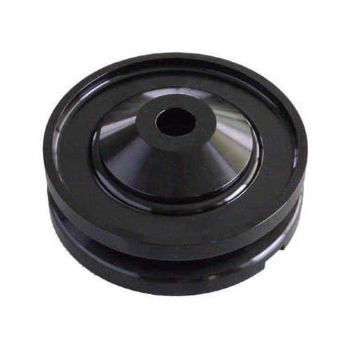 Aluminum billet alternator pulley, black - VC60030