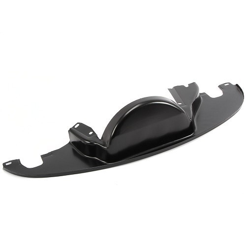     
                
                
    Black crescent-shaped steel sheet on exhaust with heating, with heaters for Volkswagen Beetle& Combi - VC60110N
