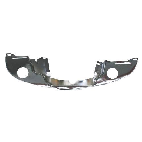 Chapa medialuna motor cromada con calefacción sin calefactor para Volkswagen escarabajo y Combi - VC60250