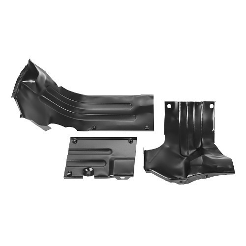  Conjunto de revestimentos de motor pretos sob os cilindros esquerdo e direito para os motores 1300, 1500, 1600 - VC60401 