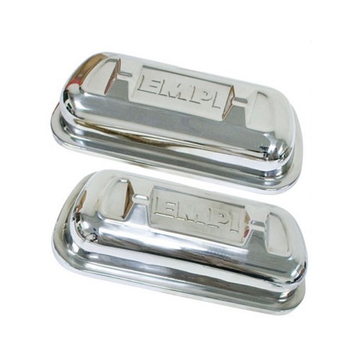  Cache-culbuteurs à clips EMPI en Inox pour moteur Type 1 - par 2 - VC60906 