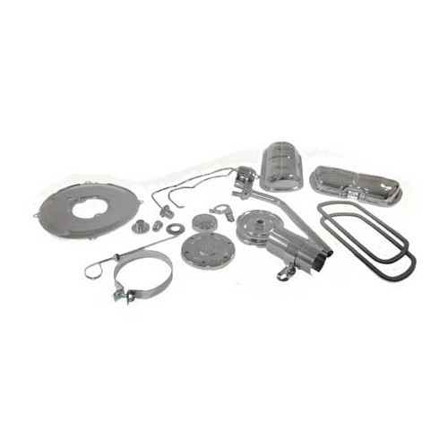  Kit Chromes Luxe moteur type 1 pour Volkswagen Coccinelle & Combi - VC61800-1 