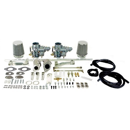  Kit de carburadores EMPI 34 EPC para motor Tipo 1 com admissão simples - VC70650 