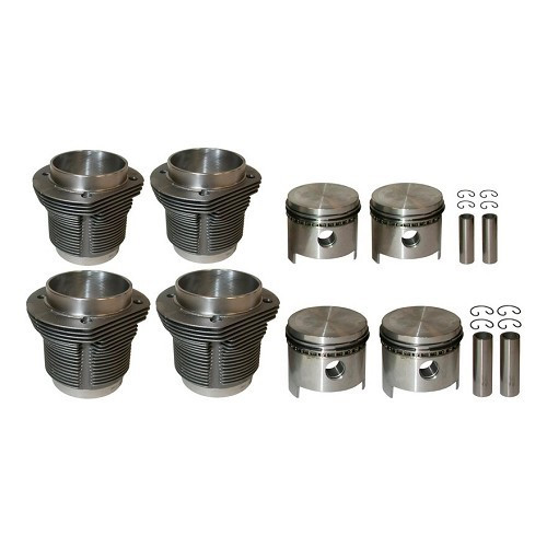  Kit cylindrée 2007/2110 cc (90,5 mm) MAHLE Forgé pour moteur Type 1 - VD12603 