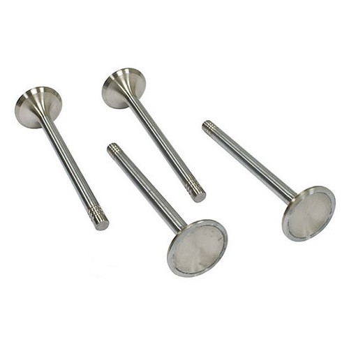  Set di 4 valvole in acciaio inox da 40 mm con gambo da 8 mm - VD22810 