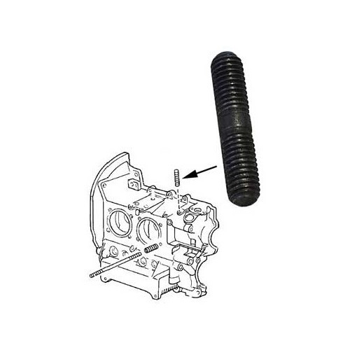 Bout 8 x 38 mm voor uitlaat en olieradiator type 1 - VD26001