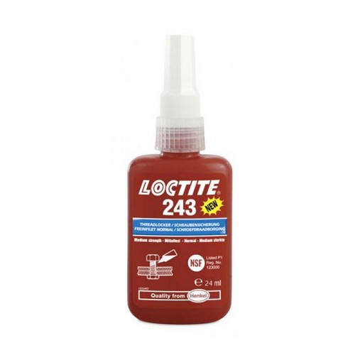 LOCTITE 243 cola normal para roscas - frasco - 24ml - VD71206