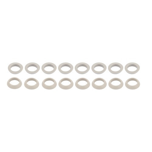  Set of 16 Classic Line jacket tube gaskets for Volkswagen Cox, Combi, Transporter - VD71605 