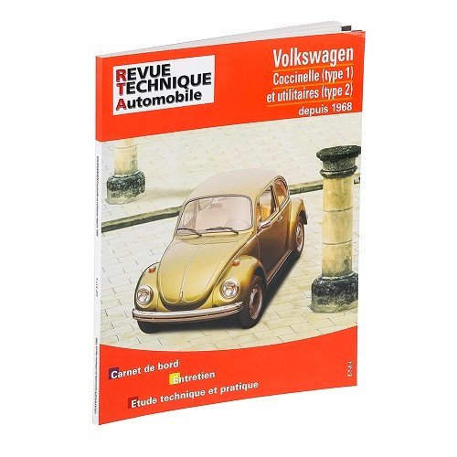 Revue technique automobile pour VW Coccinelle & Combi 68 ->79 RTA317-4 -  VF02100 etai 
