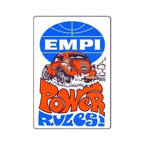  1 Adhesivo "EMPI POWER RULES" - VF10404 