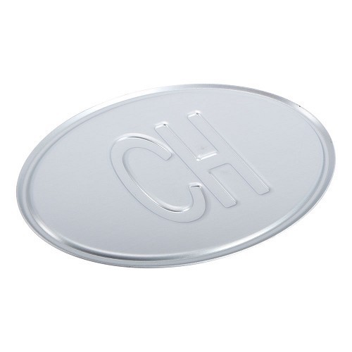 "CH" metal country plate - VF18000