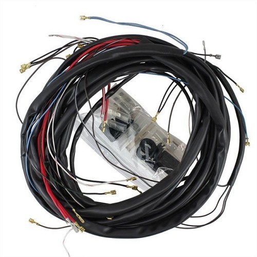     
                
                
    Complete electrical wiring harness for Volkswagen Beetle 1302 from 72 - VF35025
