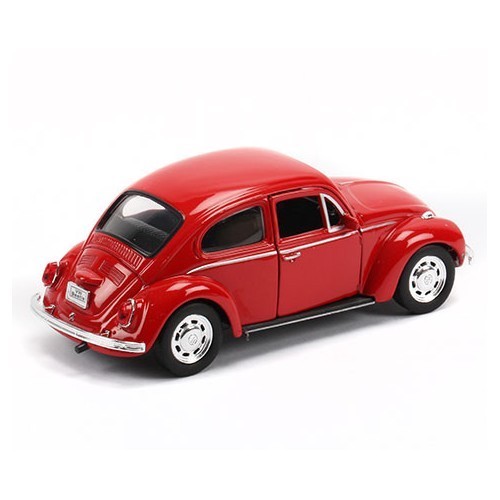Miniature Red Beetle metal friction car - VF60001