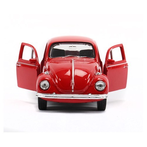 Miniature Red Beetle metal friction car - VF60001