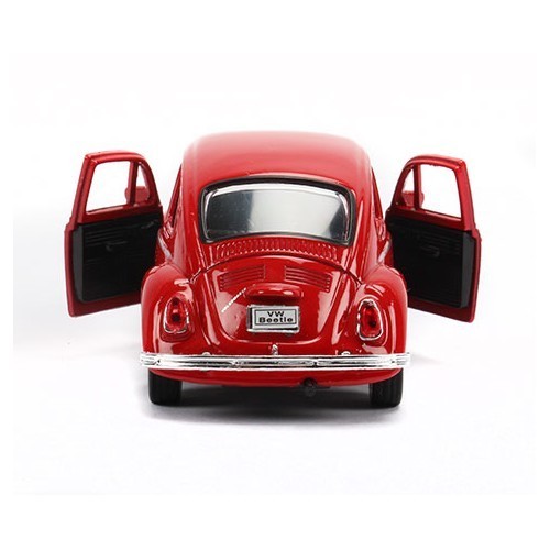 Miniature Red Beetle metal friction car - VF60001