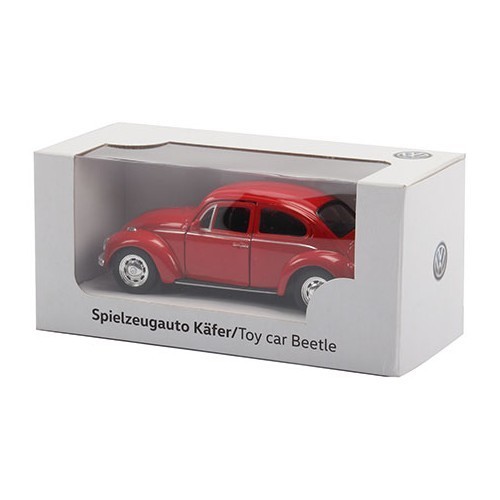 Miniature Red Beetle metal friction car - VF60001