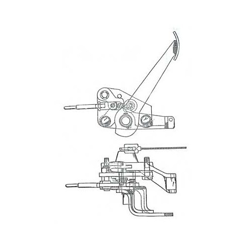 Mechanische servorem voor Volkswagen Kever, Buggy - VH24510