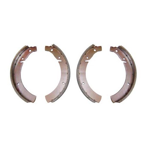 Rear brake shoes for VW 181 with gears 69 -&gt;73 - set of 4