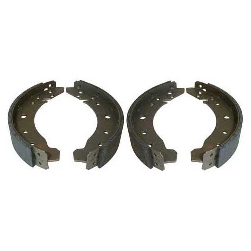 Rear brake shoes for VW 181 with cardan joint 73 -&gt;79 - set of 4