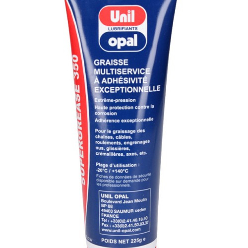  Graisse multiservice extrême pression à haute adhésivité UNIL OPAL Supergrease 350 - tube - 225g - VH27311-1 