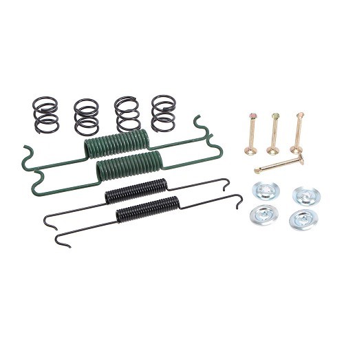 Front shoes springs and parts for Old Volkswagen Beetle from 08/65