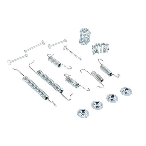 Kit de molas e peças necessárias para montagem de maxilas dianteiras para Volkswagen Carocha 1302 e 1303