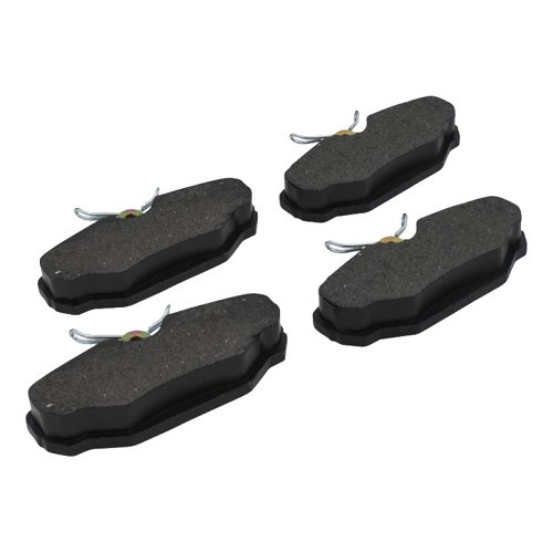  Set of 4 EMPI premium rear brake pads for EMPI rear disc calipers - VH28407 