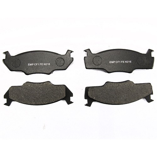 Set of front brake pads for EMPI disc brake kit with 5 holes - VH28913