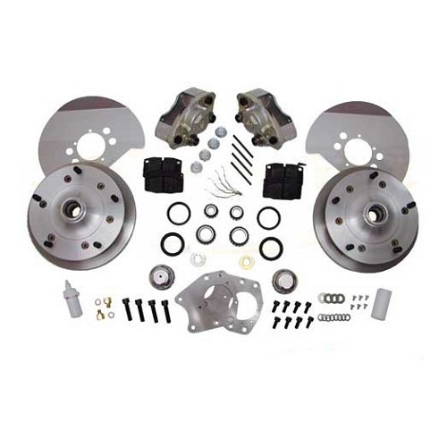  CSP front disc brake kit, 5 x 205, for CB offset stub-axles for Volkswagen Beetle& Karmann ->65 - VH29001K 