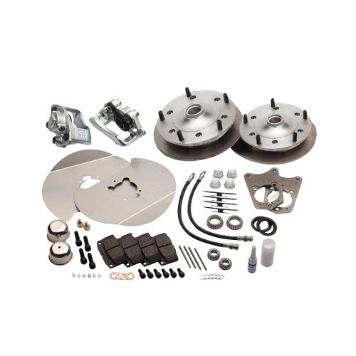  Kit de travões de disco dianteiros 5 x 205 "CSP" para Volkswagen Carocha e Karmann68-> - VH29200K 