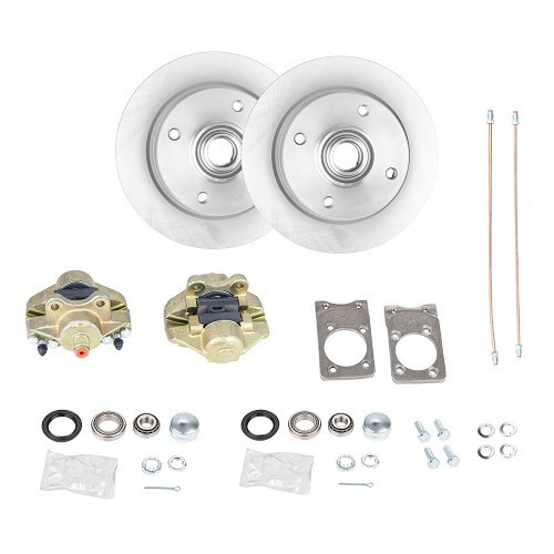  Kit frein à disques avant 4 x 130 pour Volkswagen Coccinelle 1302 & 1303 - VH29300K 