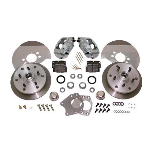  Kit de travões de disco frontal CSP 5X130 para Porsche 356A - VH29356PA 