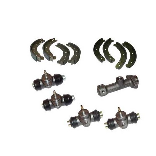  Complete standard brake kit for Volkswagen Beetle (08/1964-07/1967) - VH29490K 